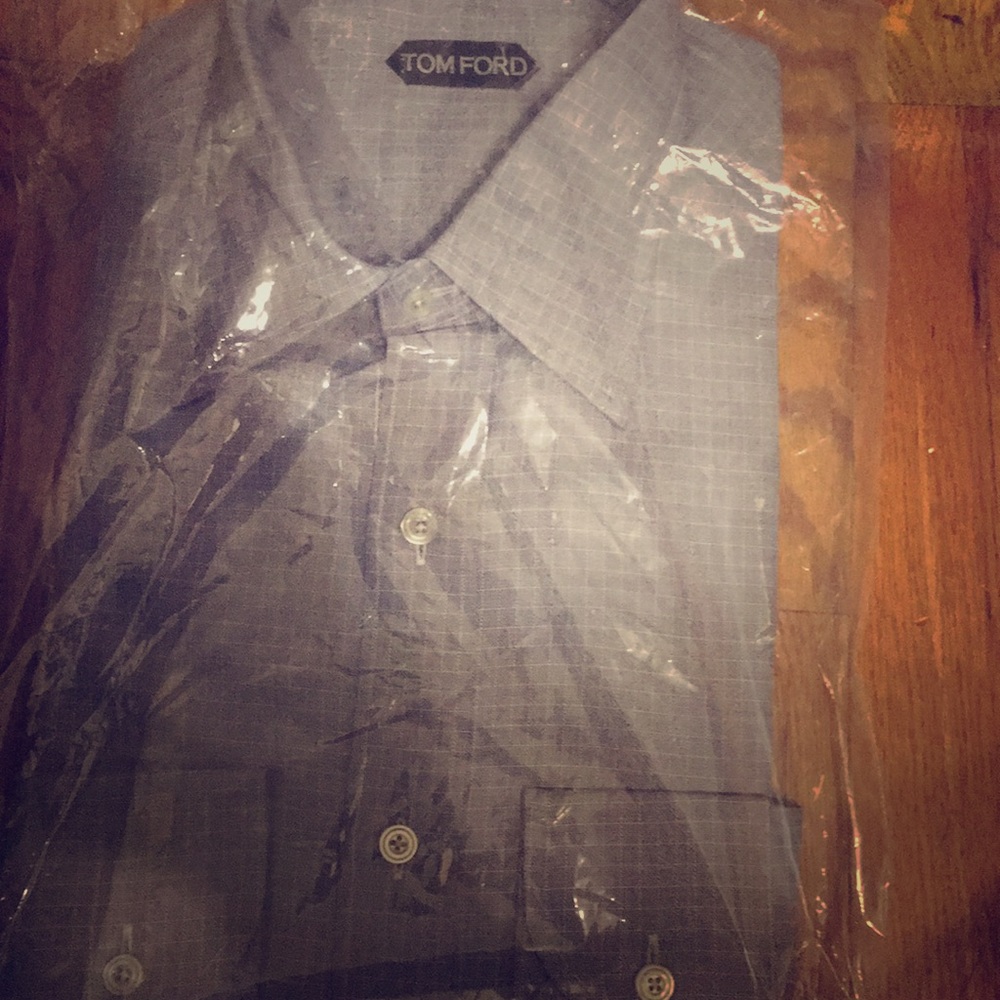 Brand new Tom Ford button down shirt